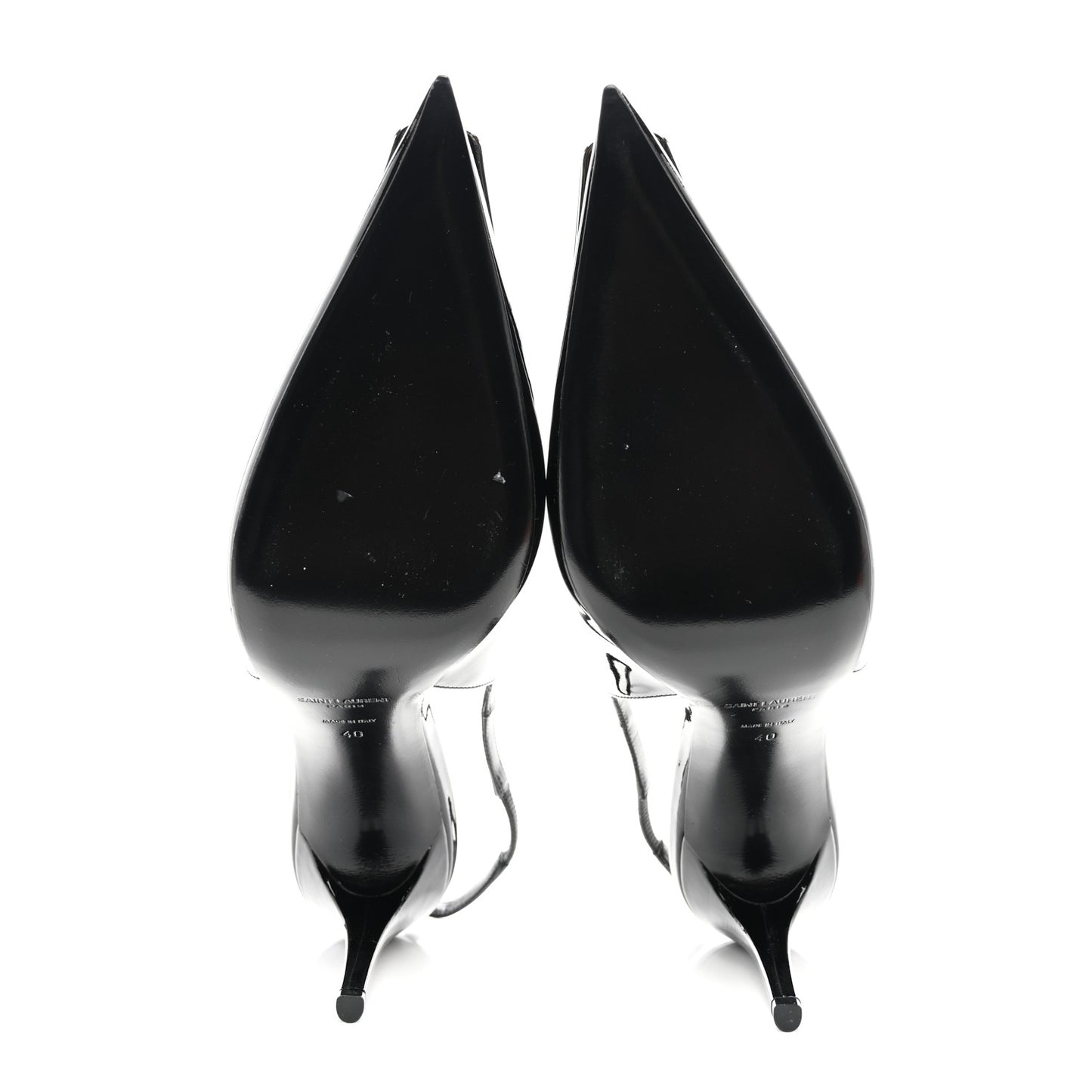 Vernice Grupy Avenue 95 Slingback Pumps 40 Black