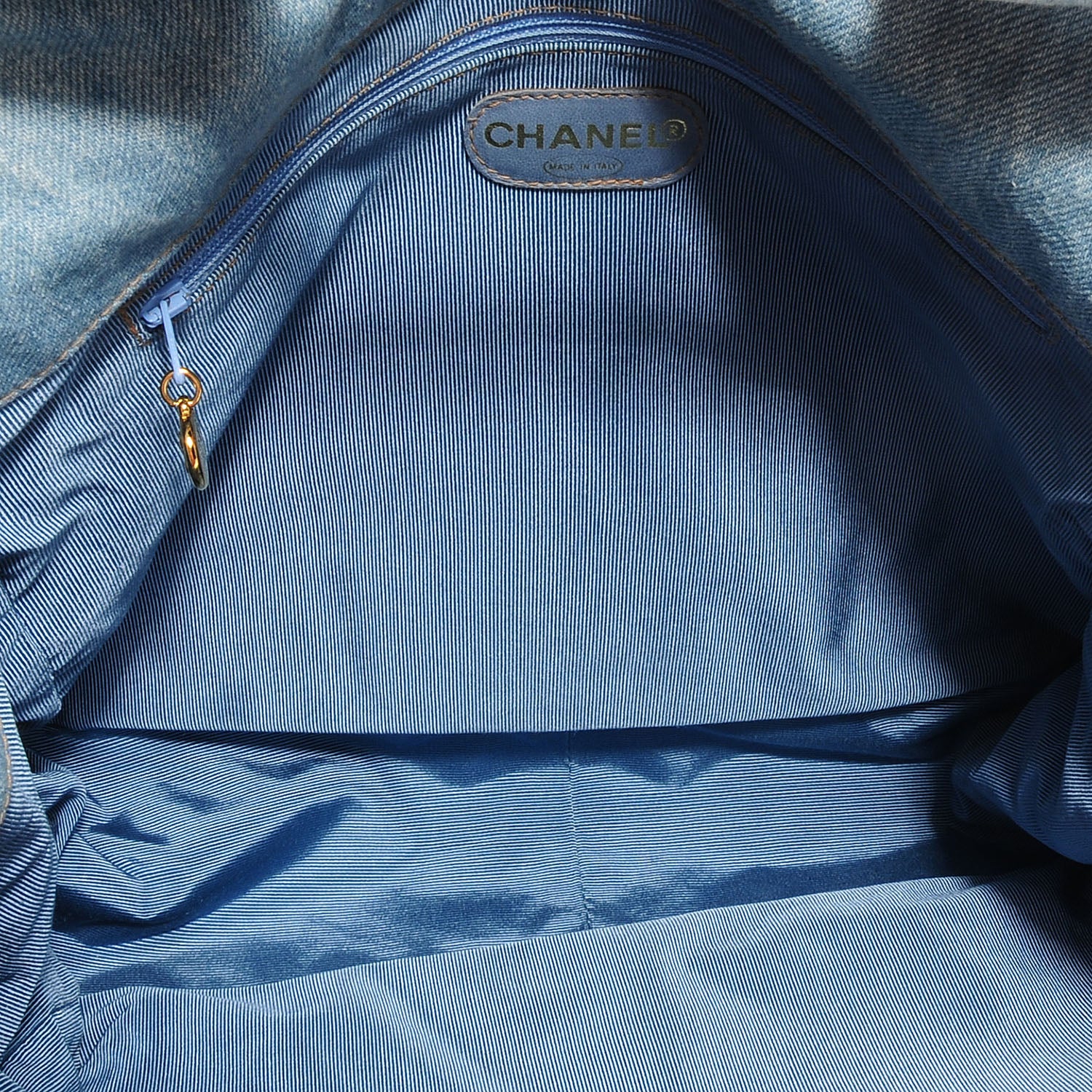 Chanel Denim Tortoise CC Bag 5 of 7
