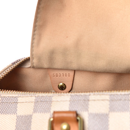 Louis Vuitton Damier Azur Speedy 30 10 of 18