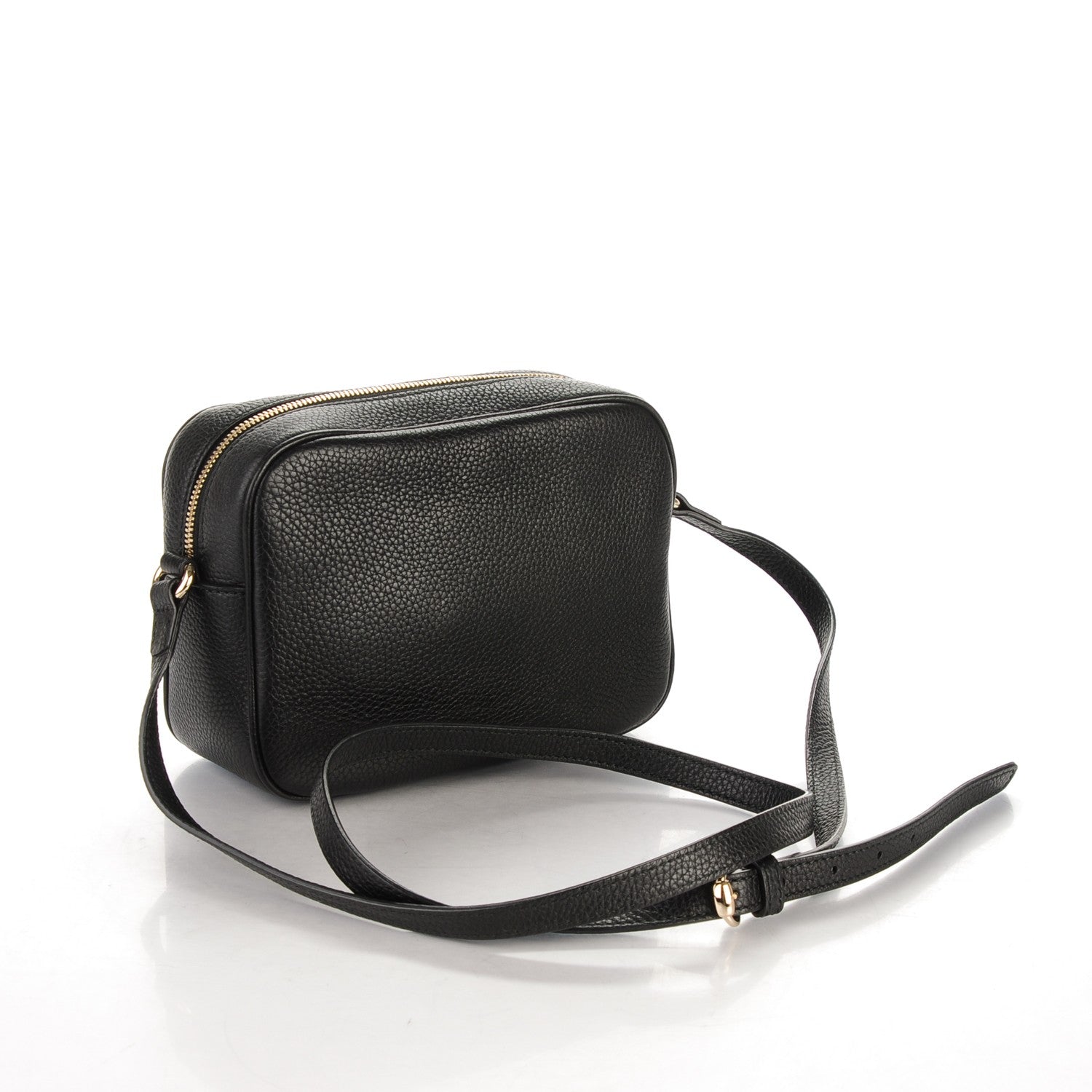 Gucci Pebbled Calfskin Small Soho Disco Bag Black 3 of 7