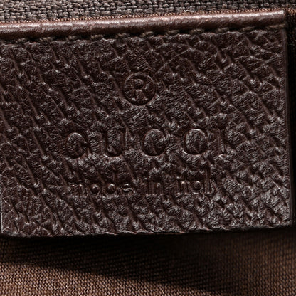Gucci Monogram Medium Abbey Shoulder Bag Dark Brown 6 of 14