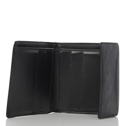 Louis Vuitton Epi Elise Wallet Black 5 of 7