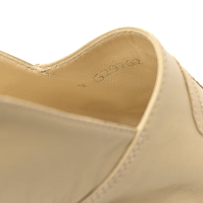 Chanel Lambskin CC Espadrilles 38 Beige Black 10 of 10