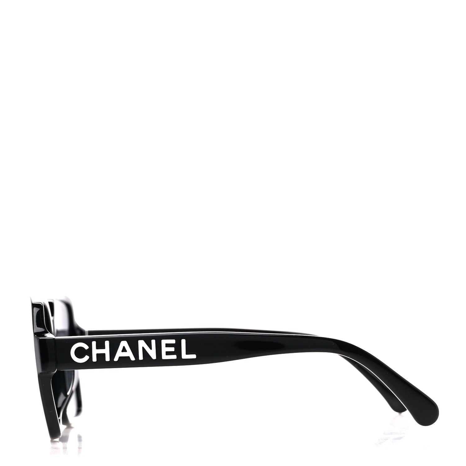 Chanel Acetate Square Sunglasses 5408-A Black 3 of 8