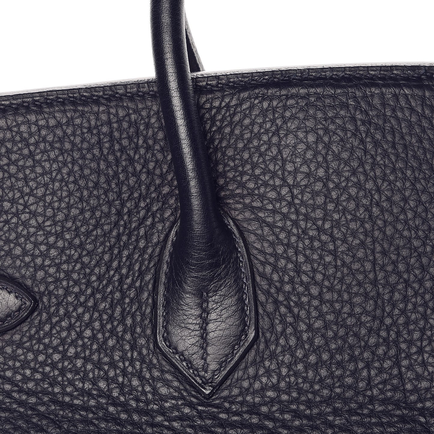 Taurillon Clemence Birkin 35 Bleu Indigo