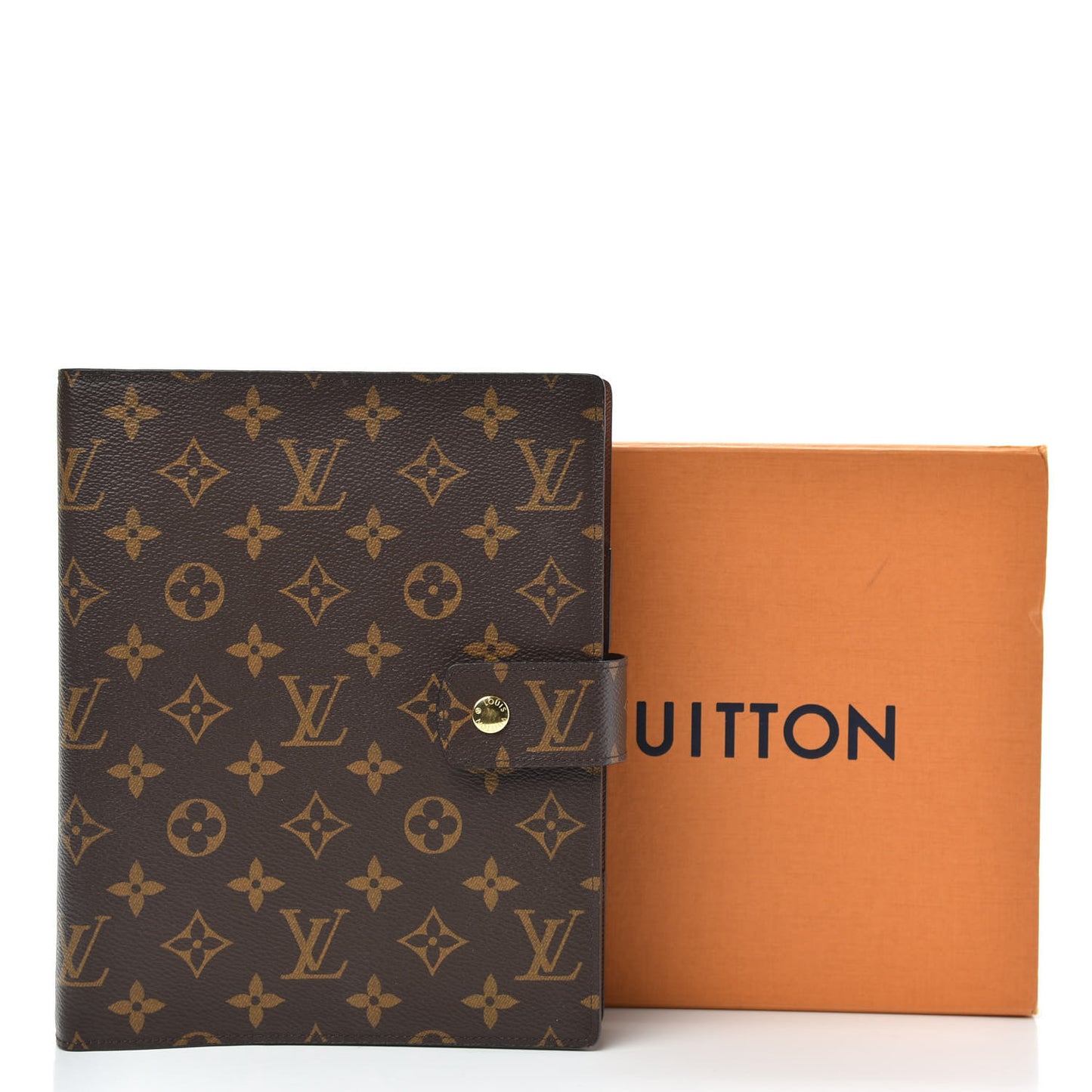 Monogram Large Ring Agenda Cover
