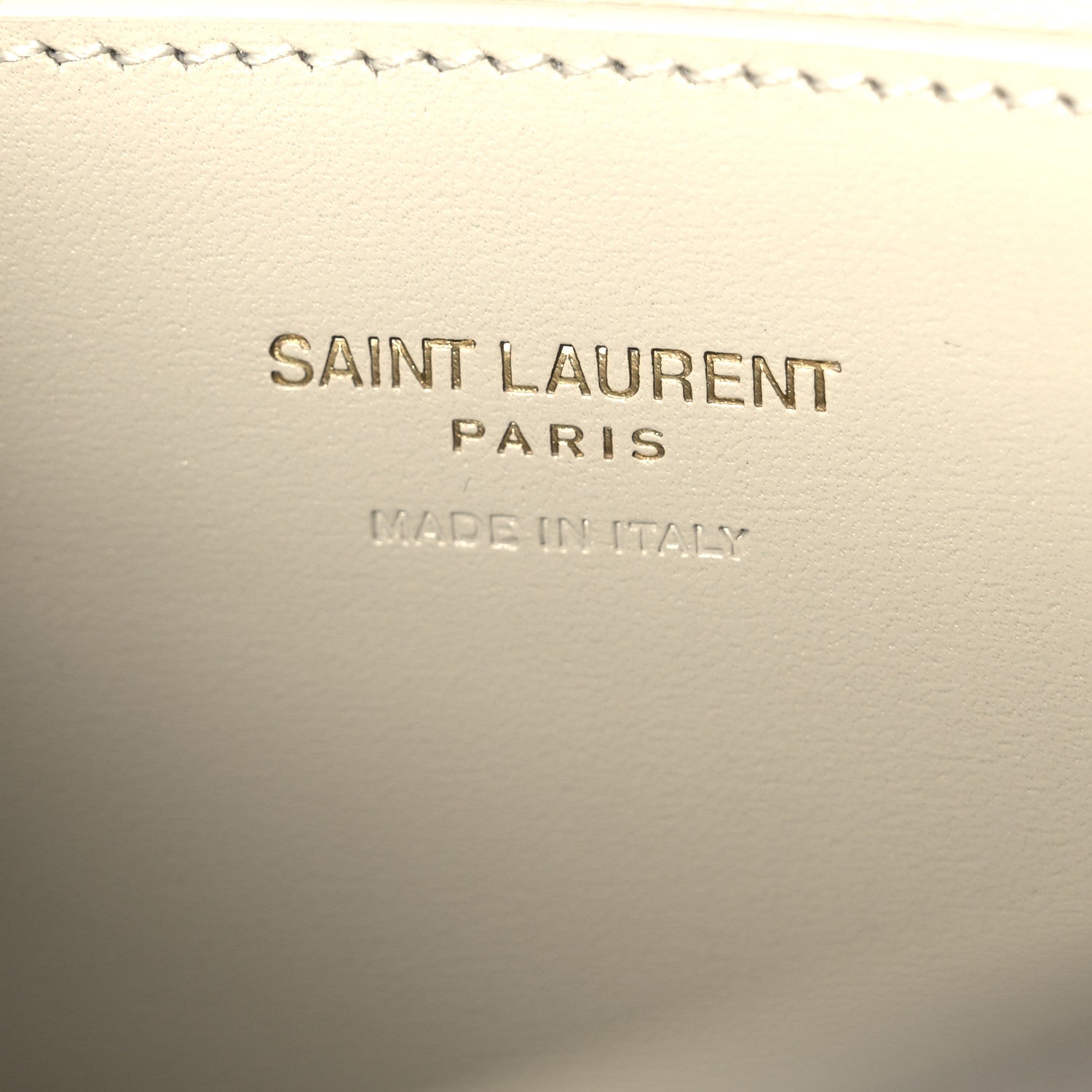 Saint Laurent Box Calfskin Mini Voltaire Shoulder Bag Crema soft 7 of 11