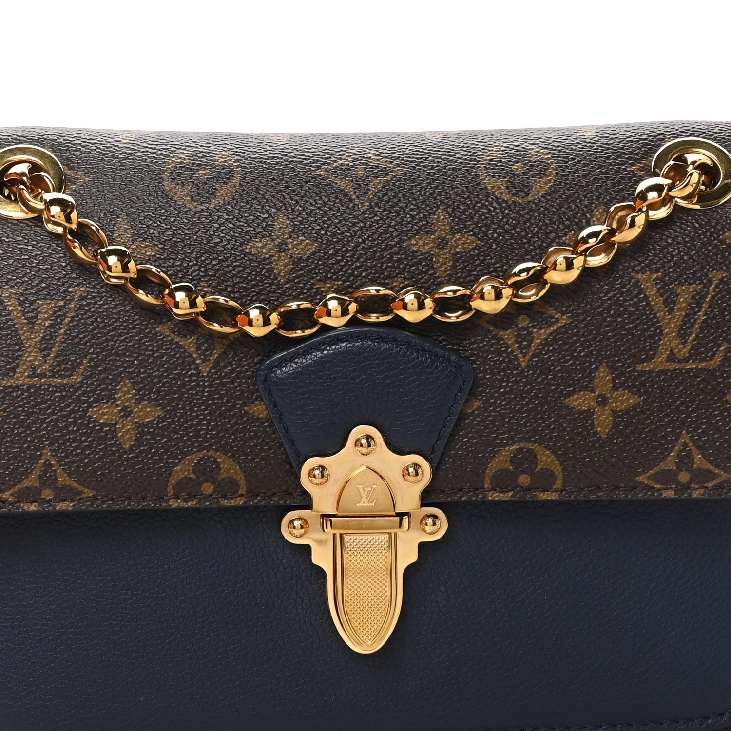 Louis Vuitton Monogram Victoire Blue Marine 7 of 10