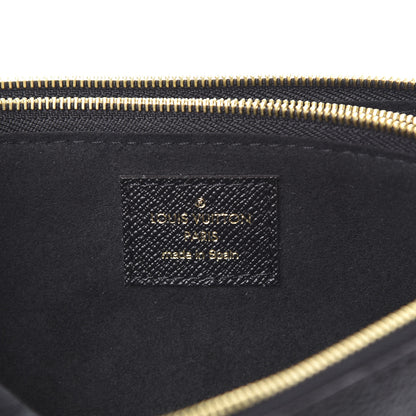 Louis Vuitton Monogram Giant Jungle Pochette Double Zip Black 7 of 11