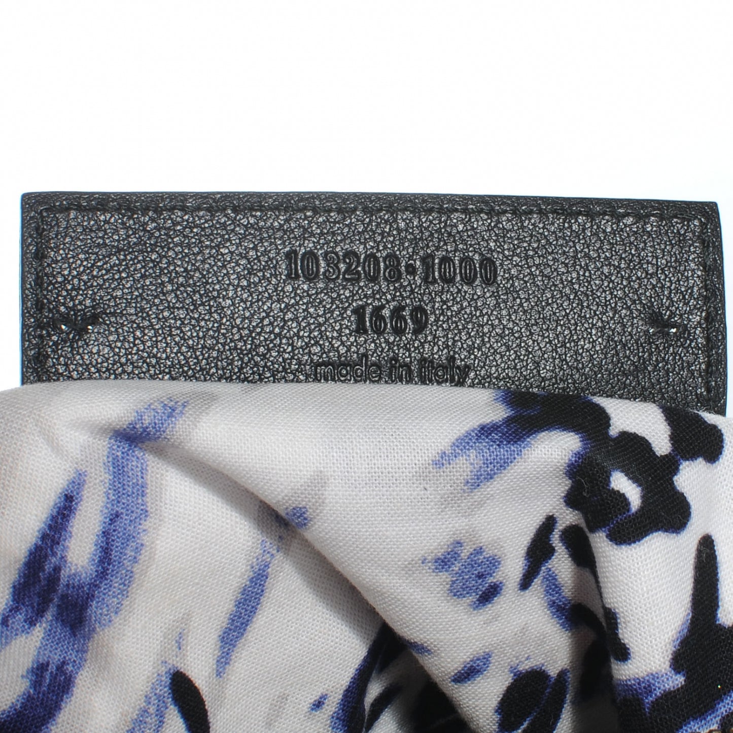 Craquele Calfskin First Black