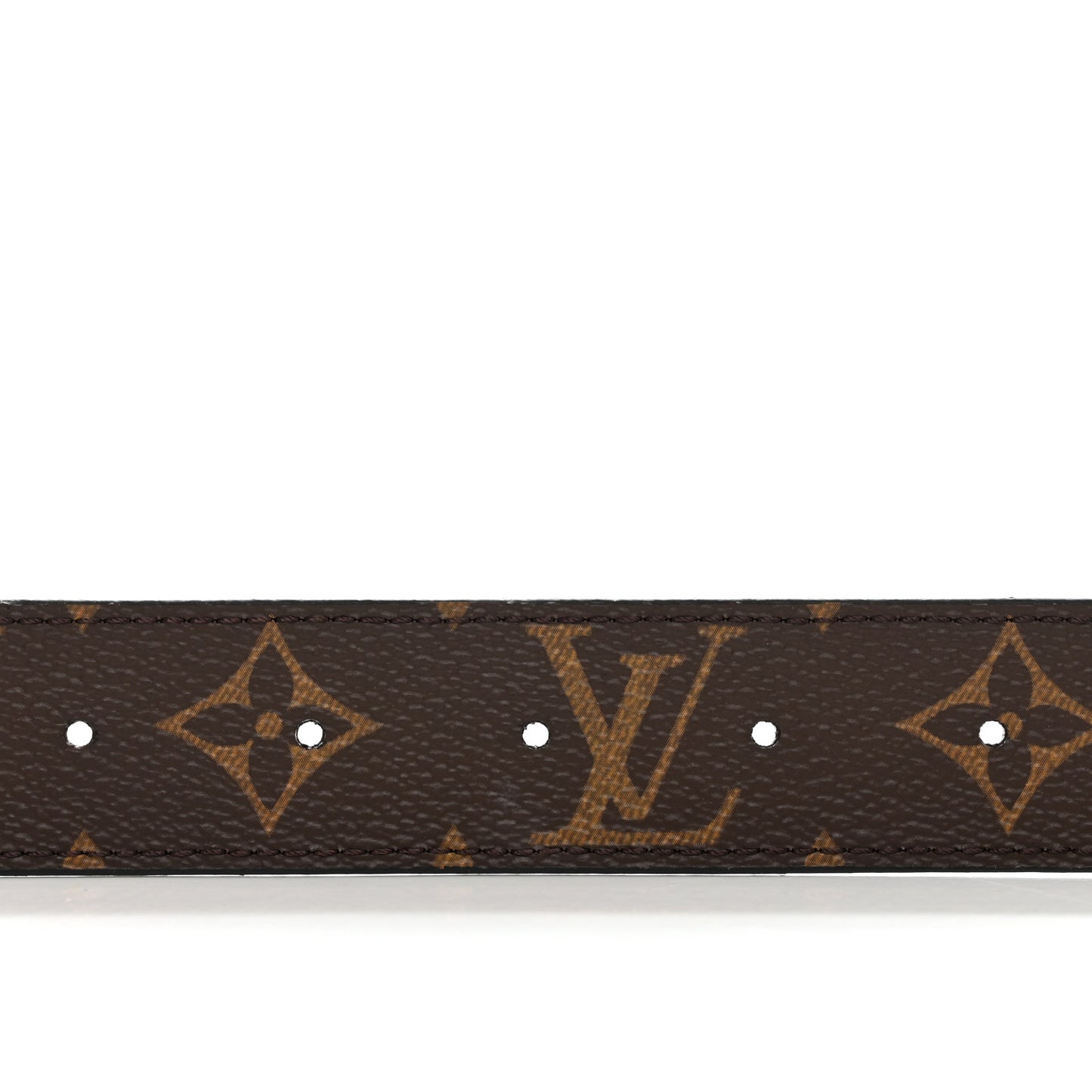 Calfskin Monogram 30mm LV Initiales Reversible Belt 90 36 Black