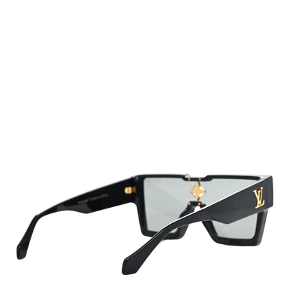 Louis Vuitton Acetate Cyclone Sunglasses Z1578E Black 4 of 9