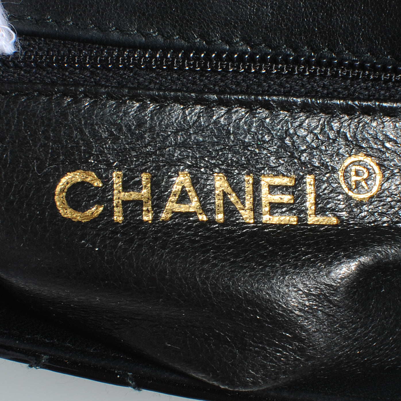 Patent Quilted Small Flap Bag Black