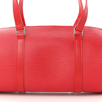 Louis Vuitton Epi Soufflot Castillan Red 7 of 12