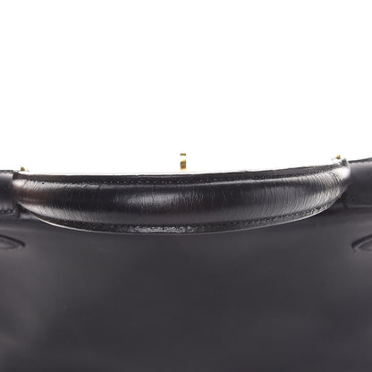 Hermes Box Kelly Retourne 28 Black 32 of 40
