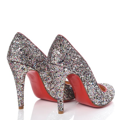 Christian Louboutin Glitter Ron Ron 100 Pumps 36 Multicolor 4 of 10