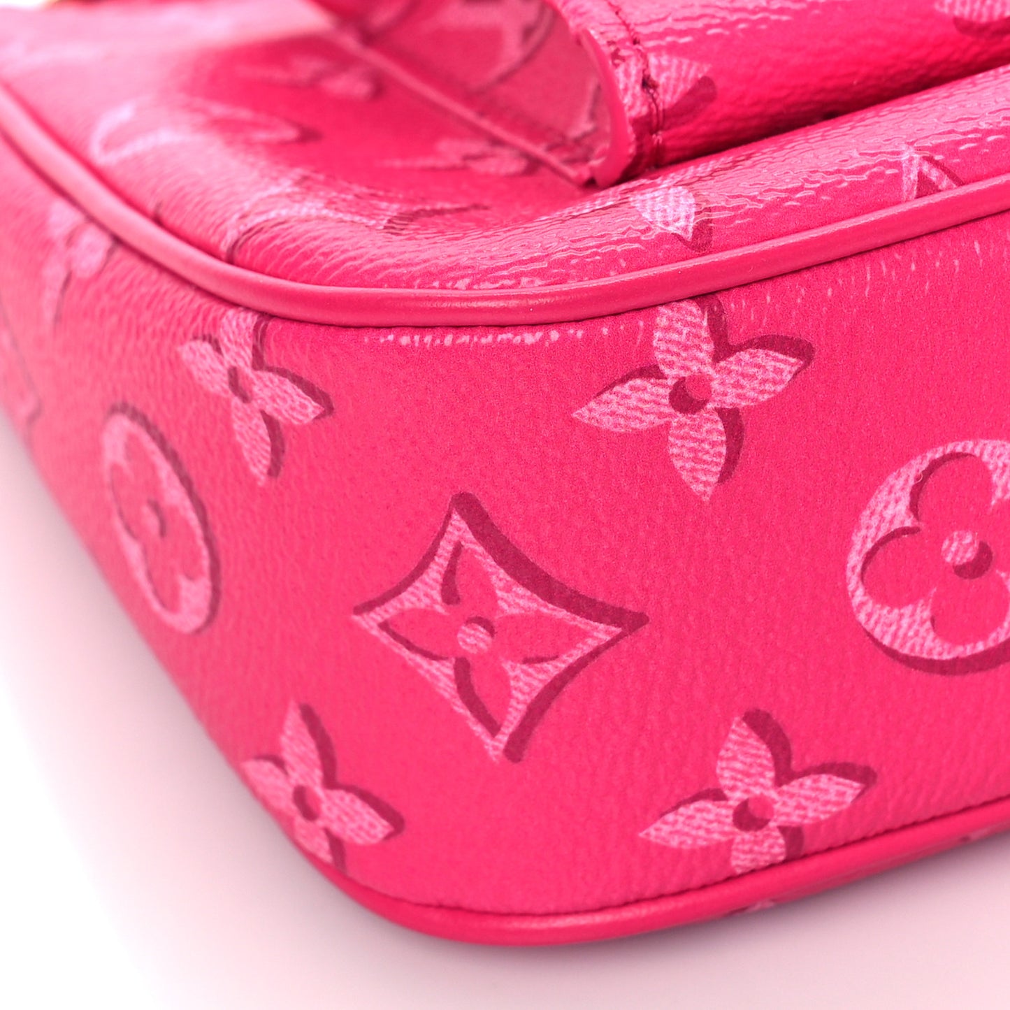 Monogram Fall For You Maxi Multi Pochette Accessories Fuchsia