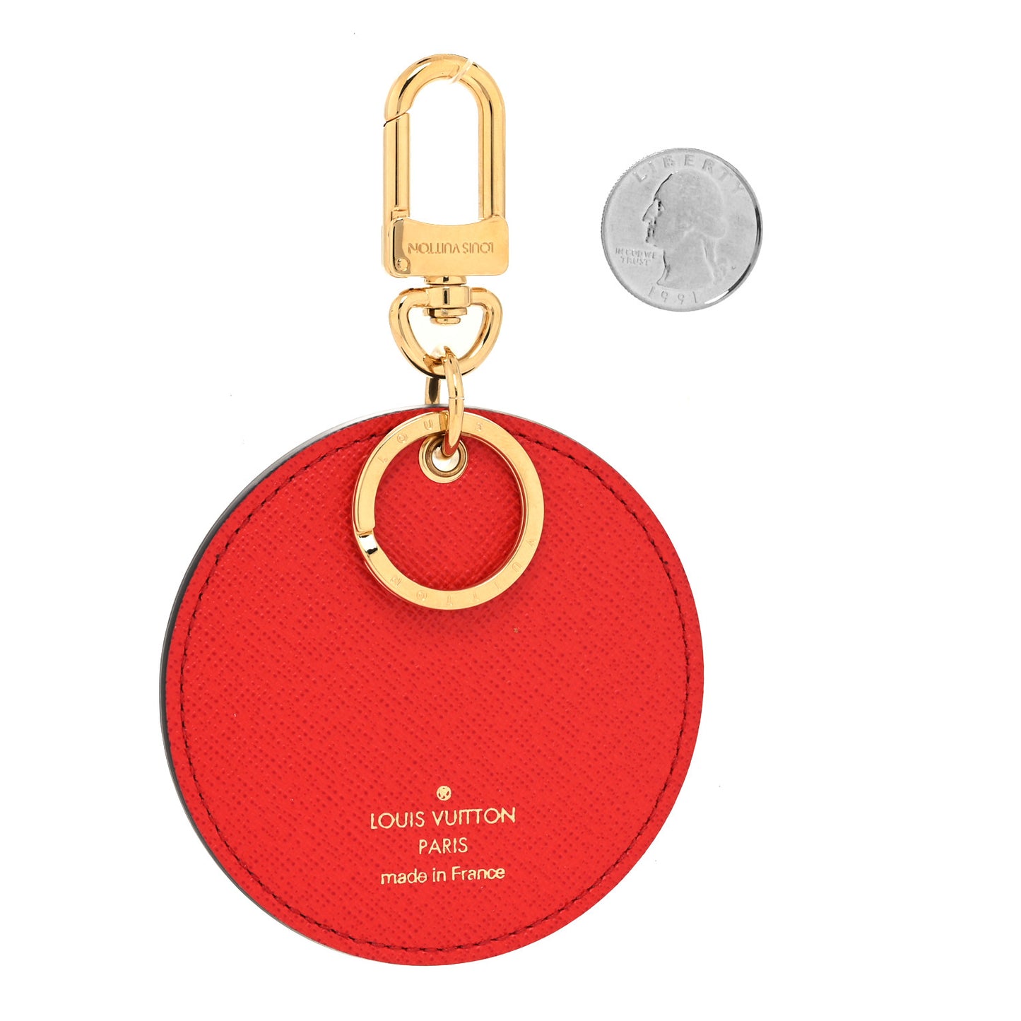 Monogram 2019 Christmas Animation Paris Bag Charm Key Ring