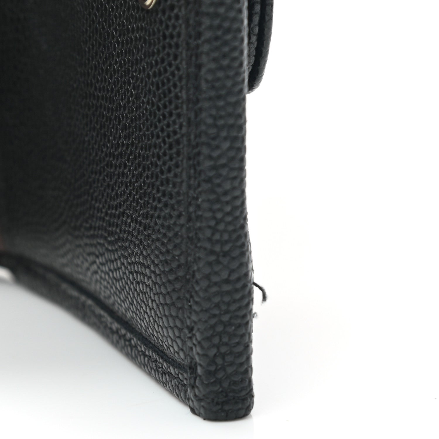 Chanel Caviar Quilted Double Flap Wallet Black 6 of 9
