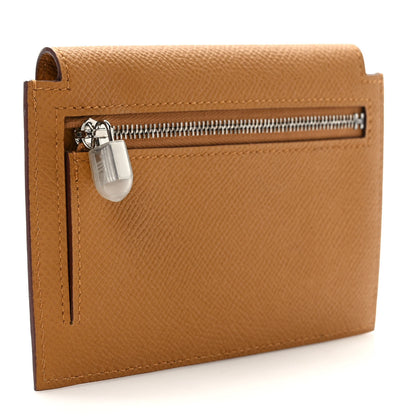 Hermes Epsom Kelly Pocket Compact Wallet Sesame 3 of 7