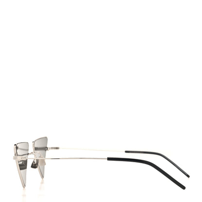 Saint Laurent Metal Triangle Frame Sunglasses Black 3 of 7