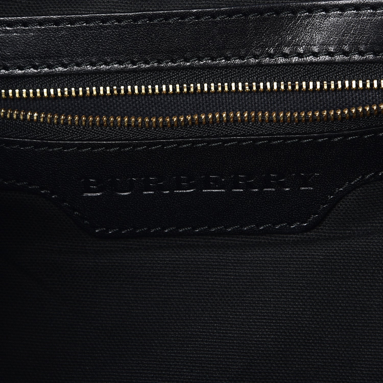 Burberry House Check Small Canterbury Tote Black 10 of 11