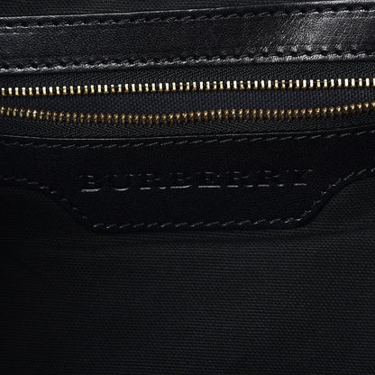 Burberry House Check Small Canterbury Tote Black 10 of 11