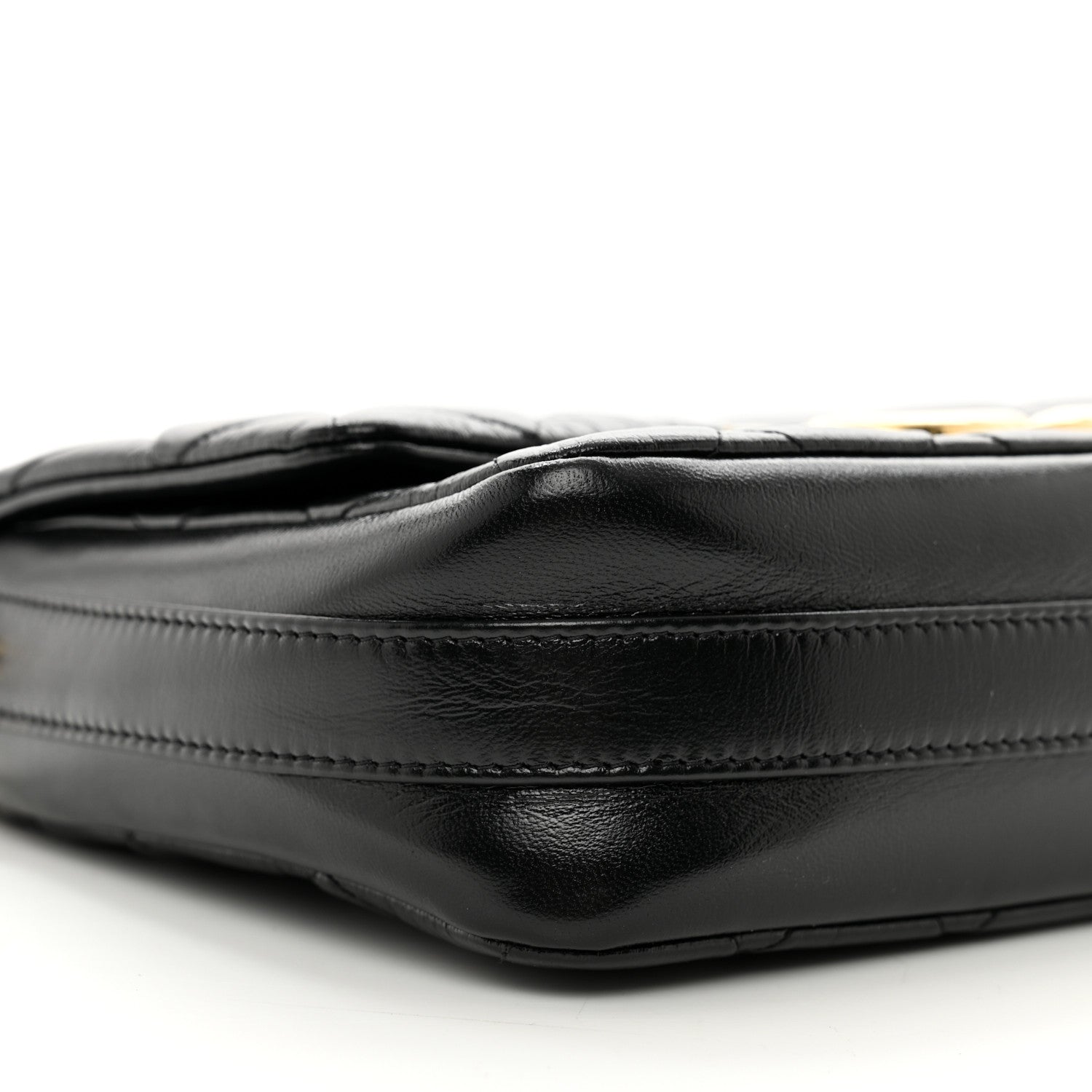 Chanel Lambskin Quilted Mini Maxi CC Flap Black 9 of 10