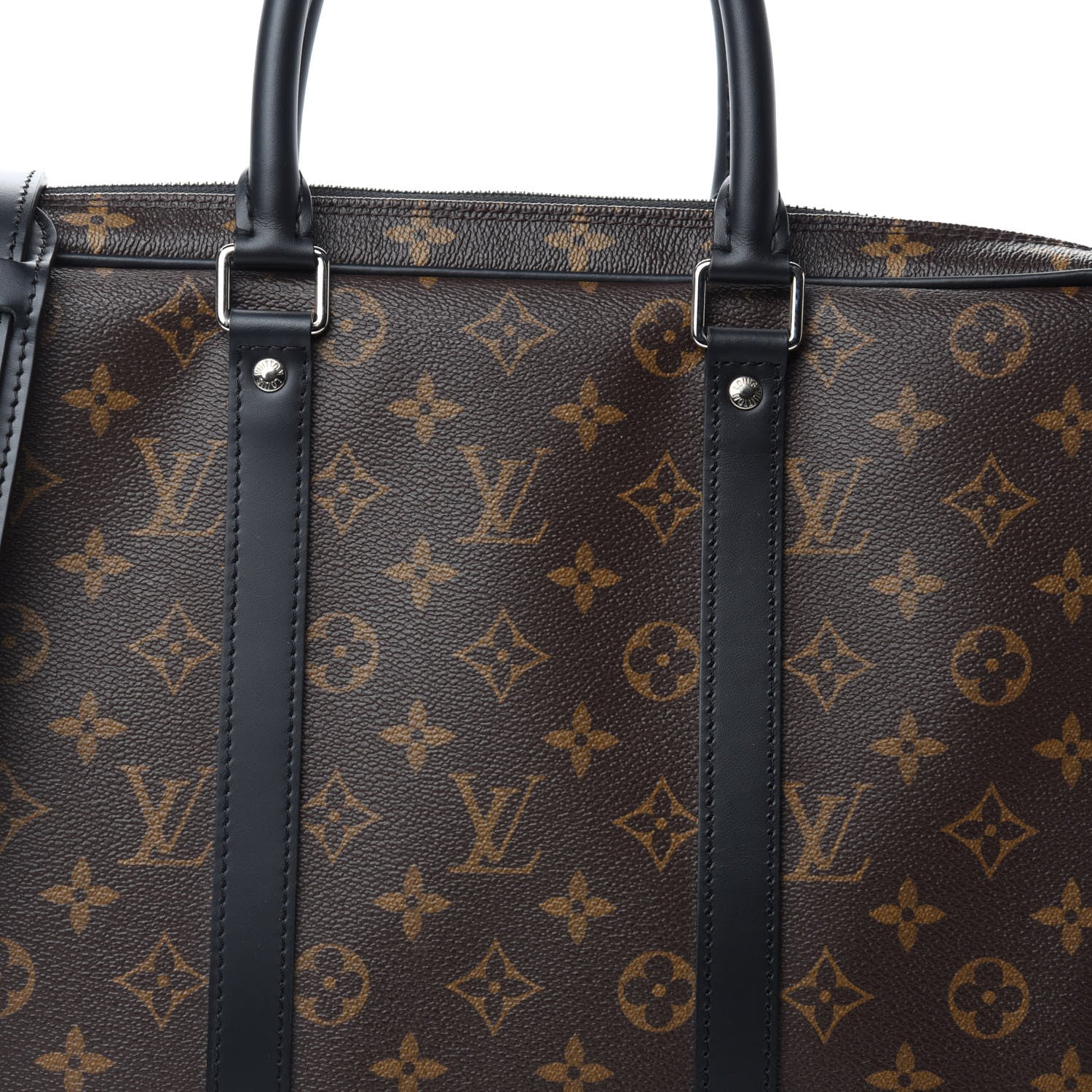 Louis Vuitton Monogram Macassar Porte-Documents Voyage PM 10 of 10