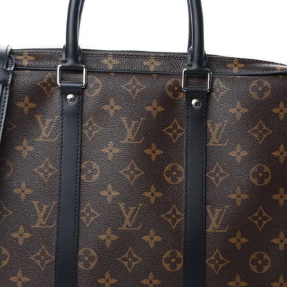 Louis Vuitton Monogram Macassar Porte-Documents Voyage PM 10 of 10
