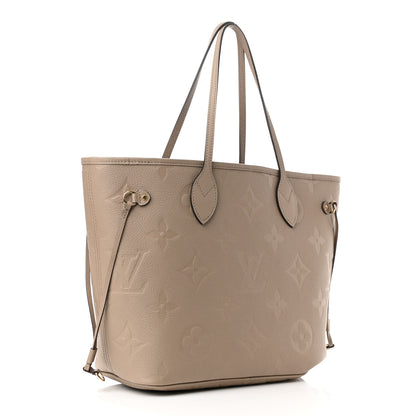 Louis Vuitton Empreinte Monogram Giant Neverfull MM Tourterelle 4 of 10