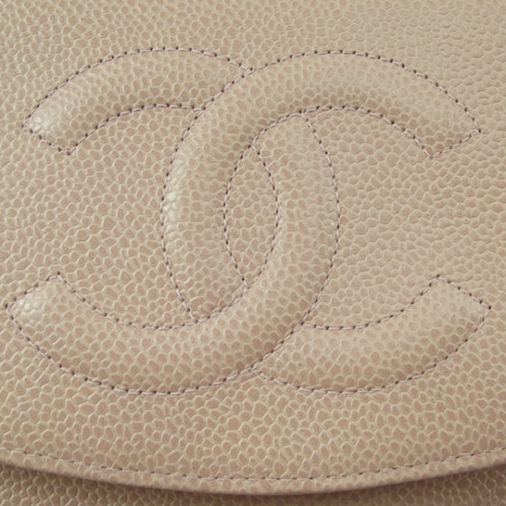 Chanel Caviar Wallet on Chain Pink Gold HW 10 of 10