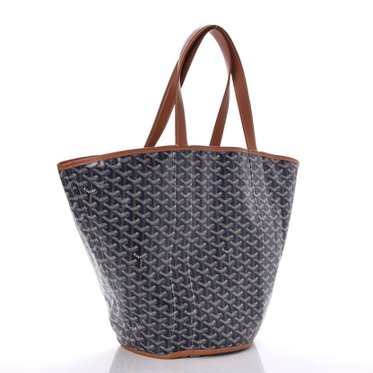 Goyard Goyardine Reversible Belharra Navy Gold 4 of 10