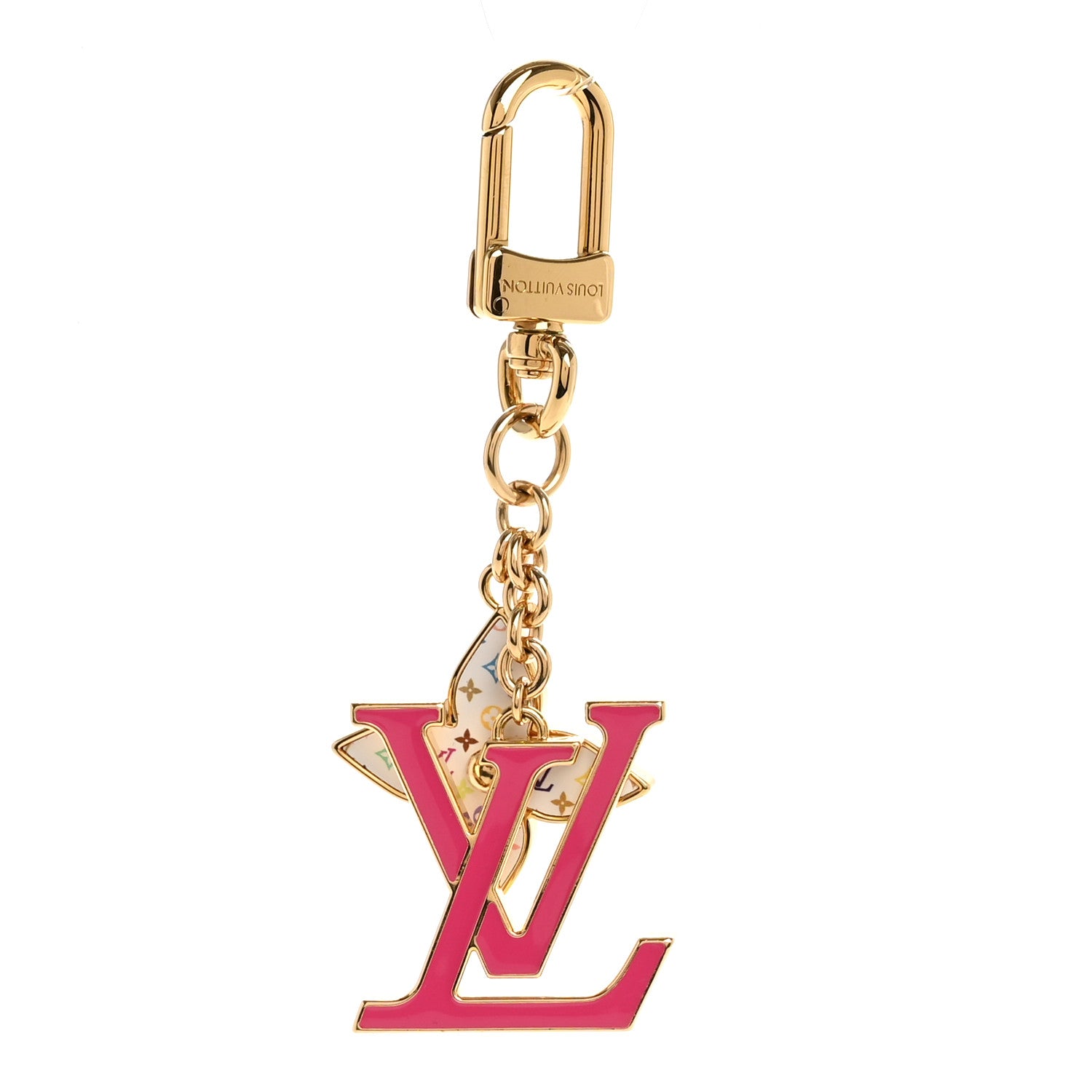 Louis Vuitton LV X TM Iconic Bag Charm Key Holder Multicolor