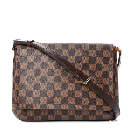 Louis Vuitton Damier Ebene Musette Tango 1 of 9