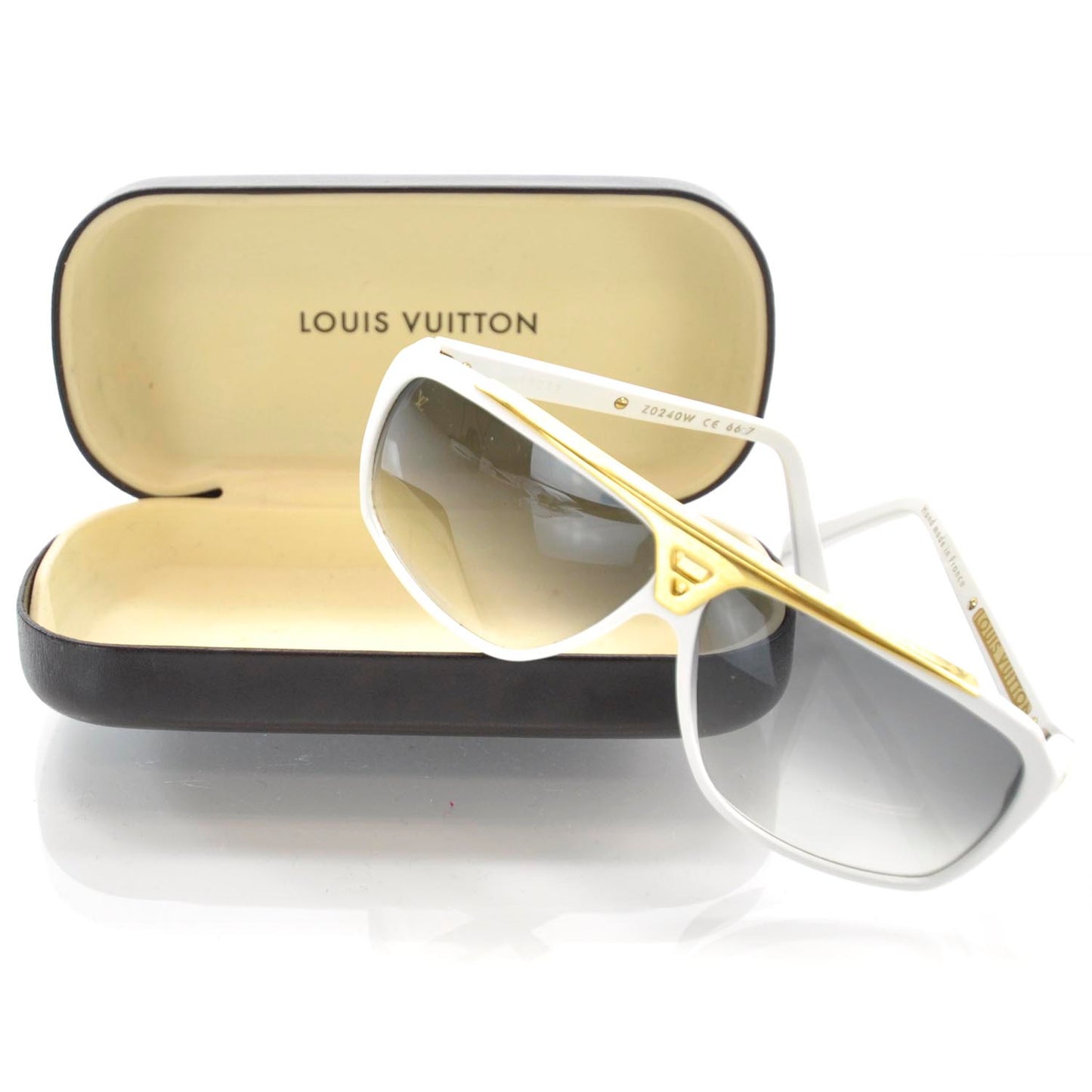 Evidence Sunglasses White