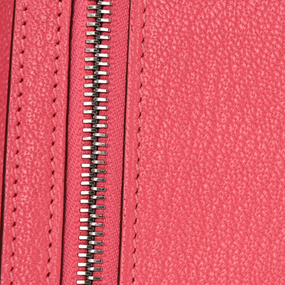 Hermes Chevre Mysore Bearn Gusset Wallet Rose Lipstick 9 of 12