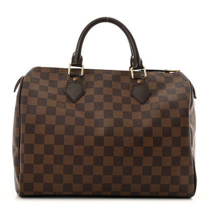 Louis Vuitton Damier Ebene Speedy 30 1 of 13