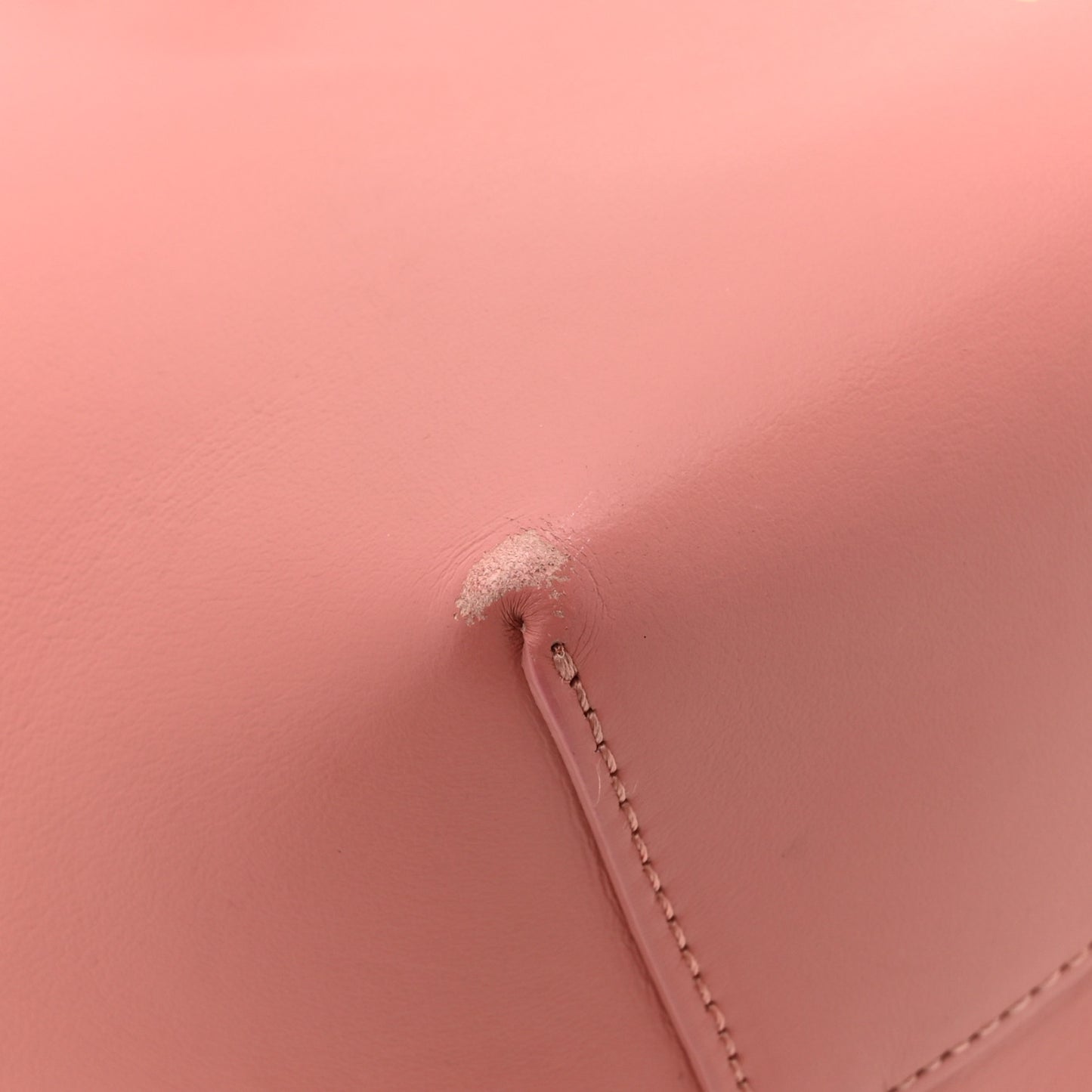 Calfskin Mini Bucket Bag Blush