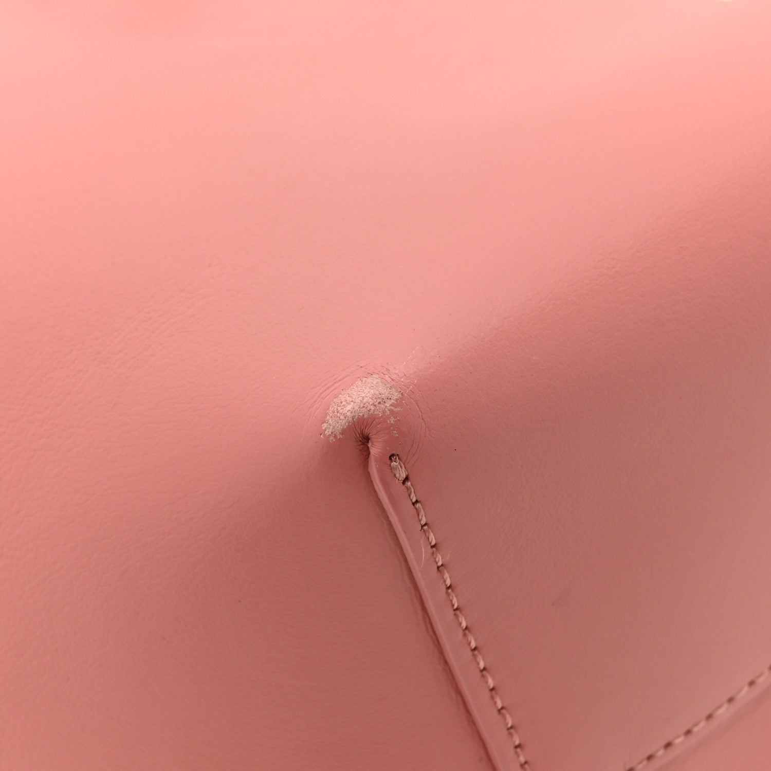Mansur Gavriel Calfskin Mini Bucket Bag Blush 15 of 18