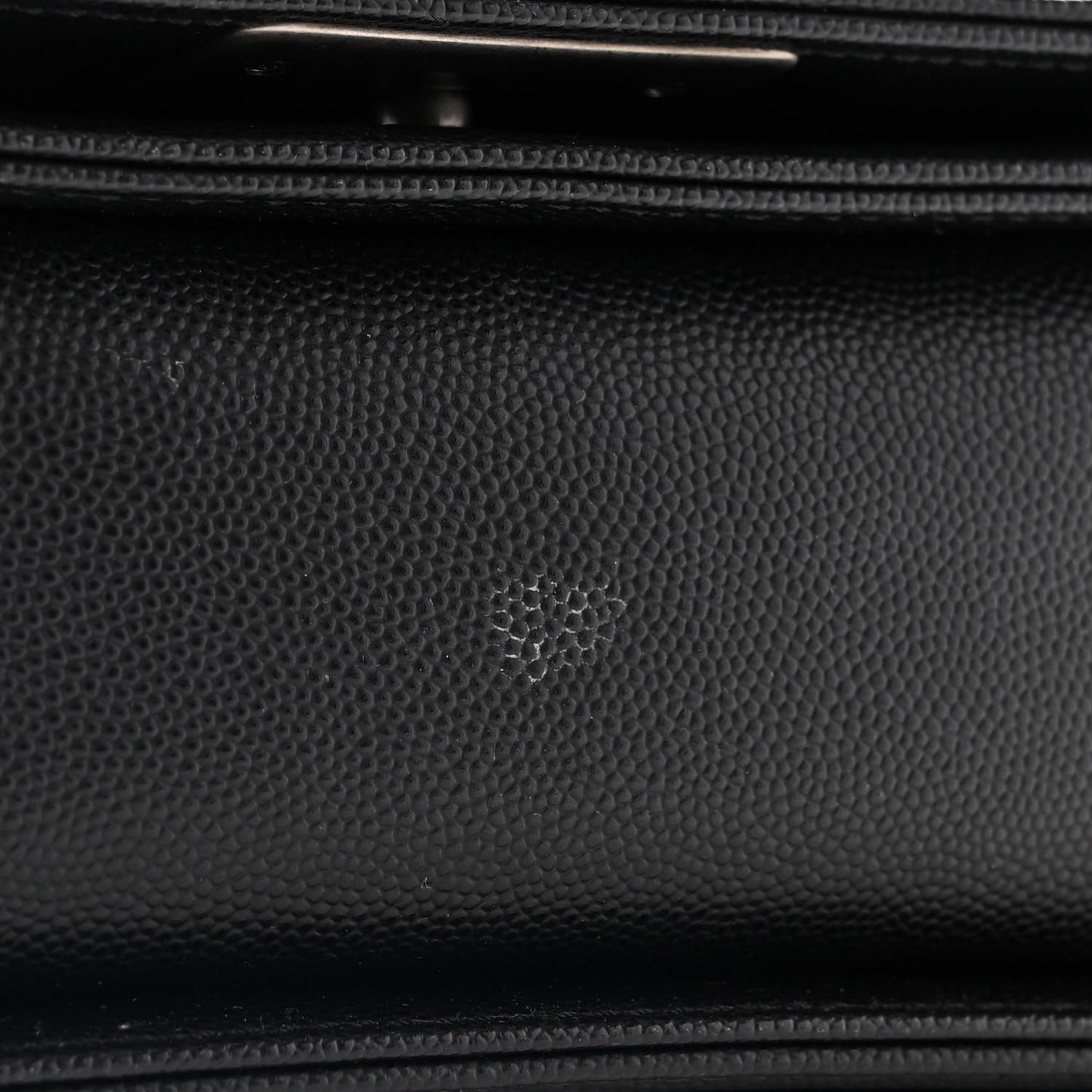 Caviar Quilted Small Boy Flap Black