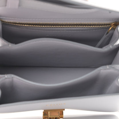 Celine Box Calfskin Small Classic Box Flap Bag Light Grey 5 of 8