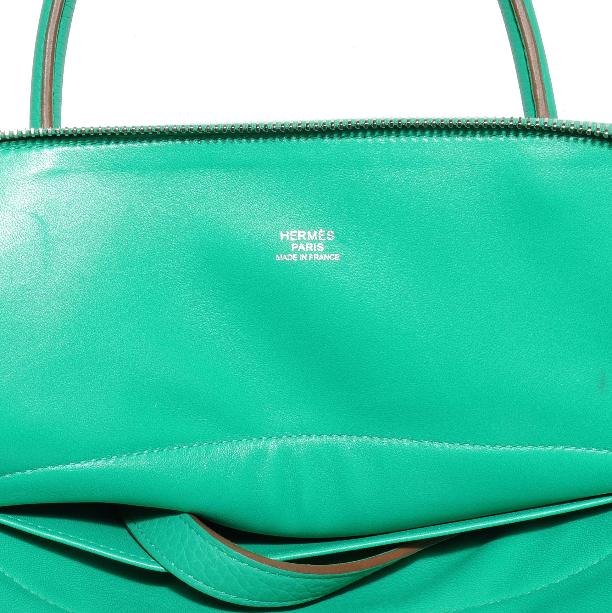 Hermes Taurillon Clemence Bolide 31 Menthe 5 of 7