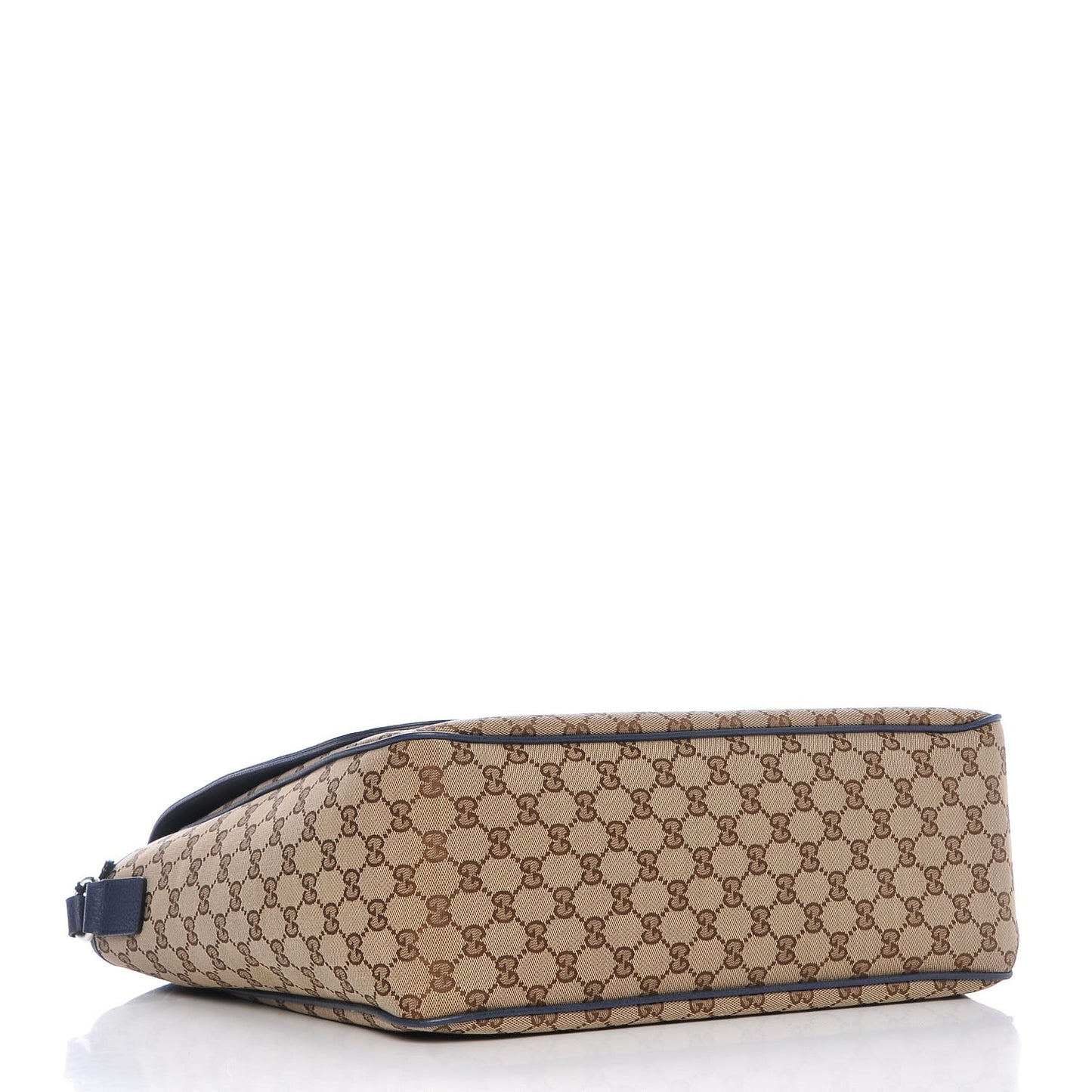 Monogram Convertible Diaper Bag Blue