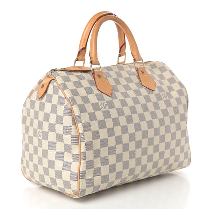Louis Vuitton Damier Azur Speedy 30 2 of 4