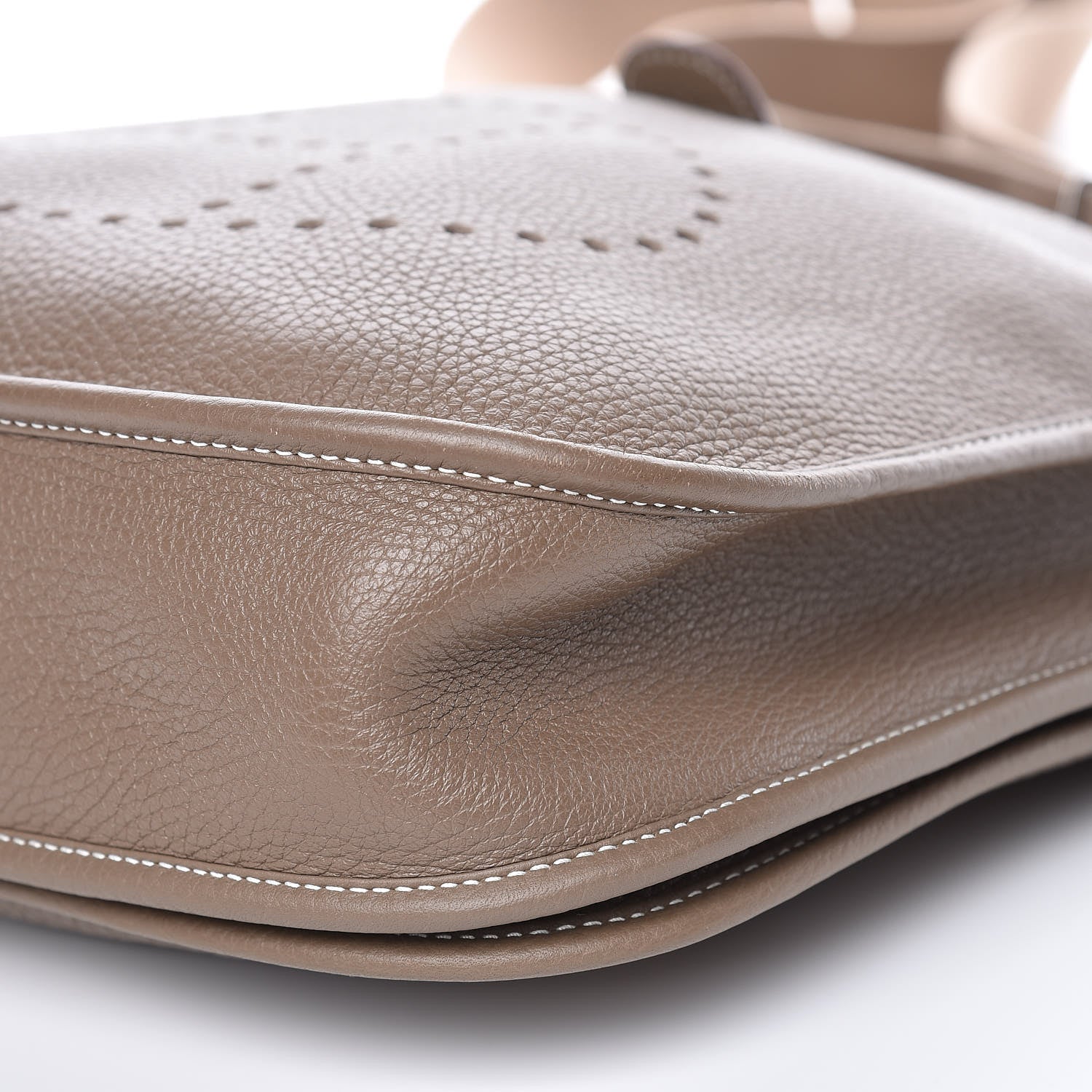 Hermes Taurillon Clemence Evelyne III PM Etoupe 9 of 10