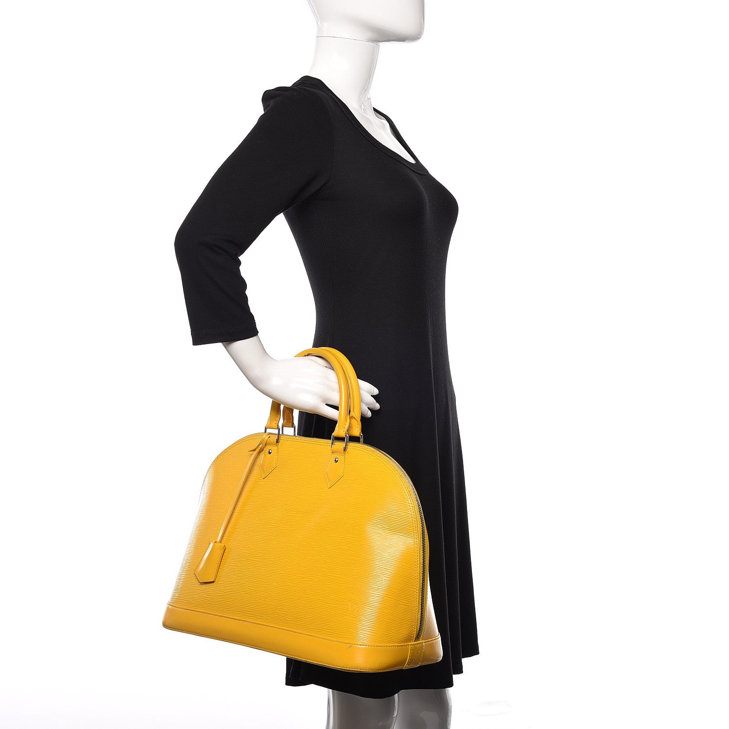 Louis Vuitton Epi Alma GM Citron 2 of 24
