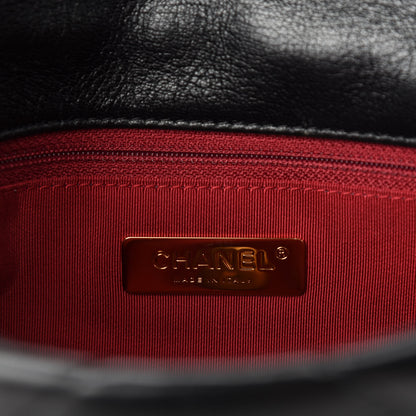 Chanel Goatskin Quilted Medium Chanel 19 Flap Black 8 of 11