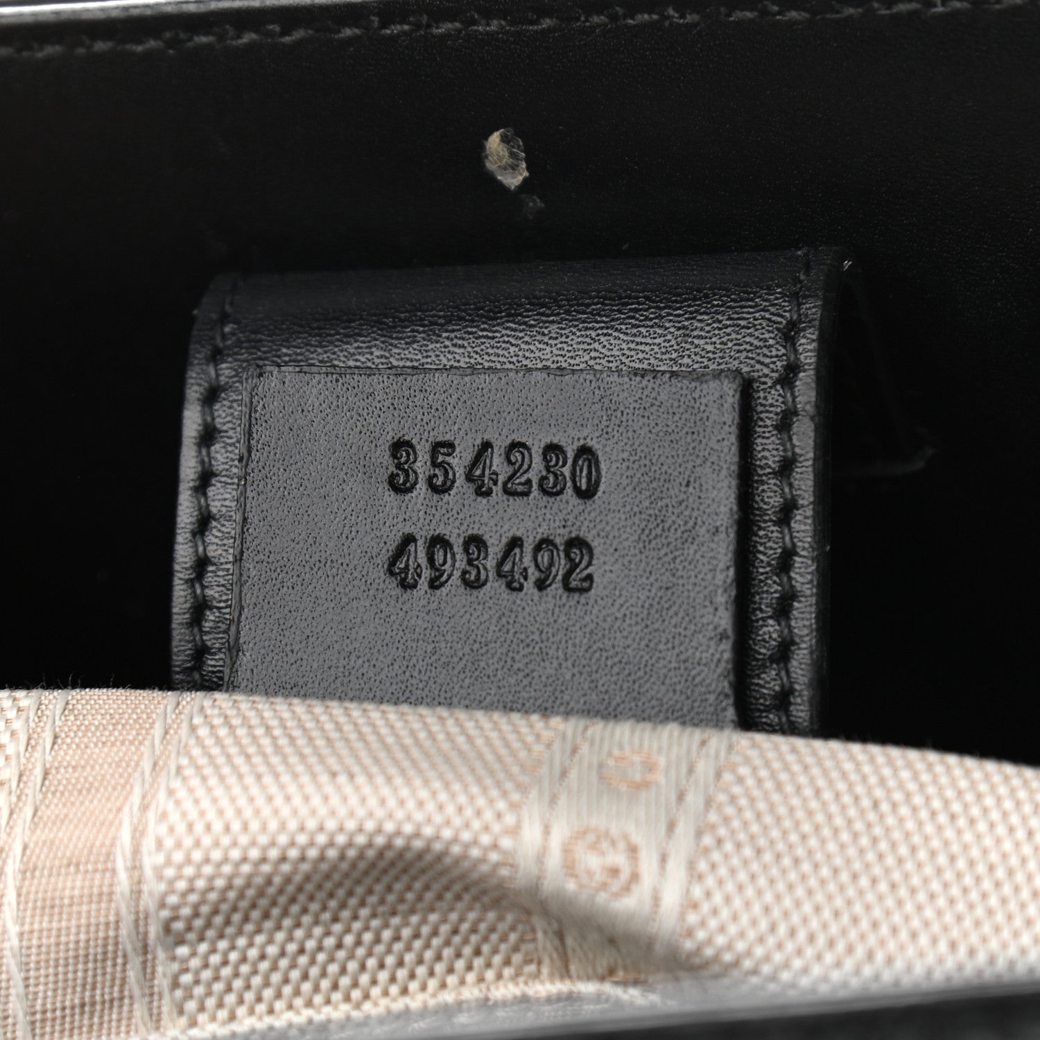 Gucci Calfskin Bright Diamante Medium Top Handle Bag Black 5 of 16