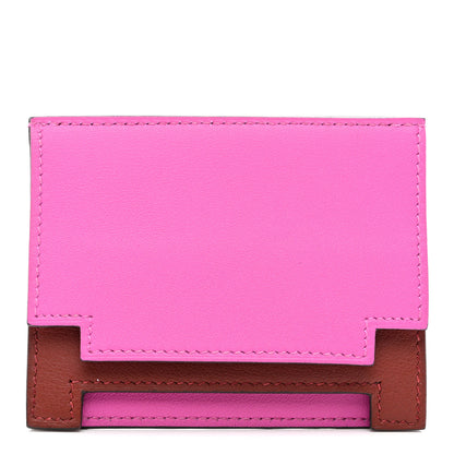 Hermes Swift Multiplis Card Holder Magnolia Rouge H 1 of 8
